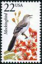 United States of America 1987 American Wildlife Issue 5-Stamps-United States of America-Mint-StampPhenom