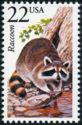 United States of America 1987 American Wildlife Issue 5-Stamps-United States of America-Mint-StampPhenom