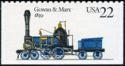 United States of America 1987 Steam Locomotives-Stamps-United States of America-Mint-StampPhenom