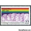 United States of America 1987 United Way-Stamps-United States of America-Mint-StampPhenom