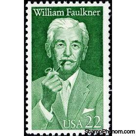 United States of America 1987 William Faulkner-Stamps-United States of America-Mint-StampPhenom