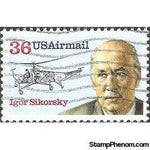 United States of America 1988 Airmail - Aviation Pioneers-Stamps-United States of America-Mint-StampPhenom