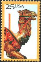 United States of America 1988 Carousel Animals-Stamps-United States of America-Mint-StampPhenom