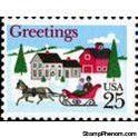 United States of America 1988 Christmas-Stamps-United States of America-Mint-StampPhenom