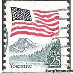 United States of America 1988 Flag over Yosemite-Stamps-United States of America-Mint-StampPhenom