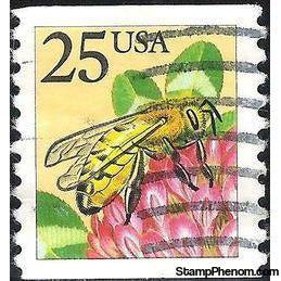 United States of America 1988 Insects - Honeybee-Stamps-United States of America-Mint-StampPhenom