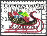 United States of America 1989 Christmas Stamps-Stamps-United States of America-Mint-StampPhenom