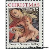 United States of America 1989 Christmas Stamps-Stamps-United States of America-Mint-StampPhenom