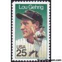 United States of America 1989 Lou Gehrig-Stamps-United States of America-Mint-StampPhenom