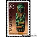 United States of America 1989 Southwest Carved Figure-Stamps-United States of America-Mint-StampPhenom