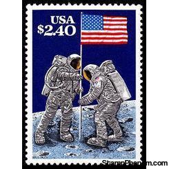 United States of America 1989 The 20th Anniversary of Moon Landing-Stamps-United States of America-Mint-StampPhenom