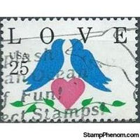 United States of America 1990 Love-Stamps-United States of America-Mint-StampPhenom