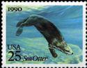 United States of America 1990 Marine Mammals-Stamps-United States of America-Mint-StampPhenom