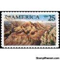 United States of America 1990 Puas AMERICA - Grand Canyon-Stamps-United States of America-Mint-StampPhenom