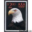 United States of America 1991 Bald Eagle USA Olympics-Stamps-United States of America-Mint-StampPhenom