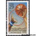 United States of America 1991 Basketball Hoop-Stamps-United States of America-Mint-StampPhenom