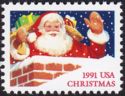 United States of America 1991 Christmas-Stamps-United States of America-Mint-StampPhenom