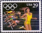 United States of America 1991 Olympics - Barcelona-Stamps-United States of America-Mint-StampPhenom