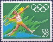 United States of America 1991 Olympics - Barcelona-Stamps-United States of America-Mint-StampPhenom