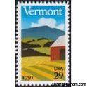 United States of America 1991 Vermont Bicentennial-Stamps-United States of America-Mint-StampPhenom
