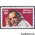 United States of America 1991 William Saroyan-Stamps-United States of America-Mint-StampPhenom