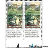 United States of America 1992 Alaska Highway Anniversary-Stamps-United States of America-Mint-StampPhenom