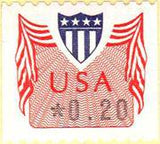 United States of America 1992 Computer Vended Postage-Stamps-United States of America-Mint-StampPhenom