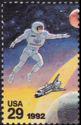 United States of America 1992 Space Accomplishments-Stamps-United States of America-Mint-StampPhenom