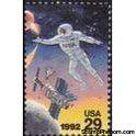 United States of America 1992 Space Accomplishments-Stamps-United States of America-Mint-StampPhenom