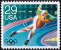 United States of America 1992 Winter Olympics-Stamps-United States of America-Mint-StampPhenom