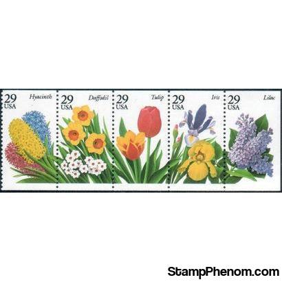 United States of America 1993 Garden Flowers-Stamps-United States of America-Mint-StampPhenom