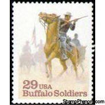 United States of America 1994 "Buffalo Soldiers" (US Army Black Regiments)-Stamps-United States of America-Mint-StampPhenom