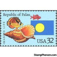 United States of America 1995 1st Anniversary of Independence of Palau-Stamps-United States of America-Mint-StampPhenom