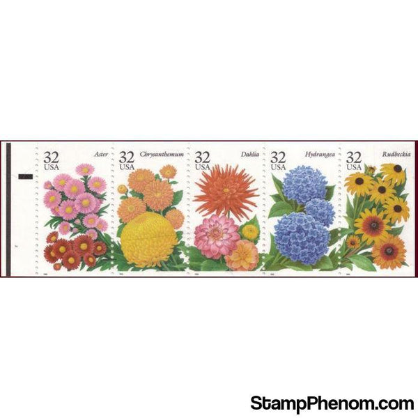 United States of America 1995 Garden Flowers-Stamps-United States of America-Mint-StampPhenom