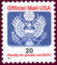 United States of America 1995 Officials (Great Seal), redrawn type-Stamps-United States of America-Mint-StampPhenom