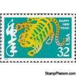 United States of America 1998 Lunar New Year - Year of the Tiger-Stamps-United States of America-Mint-StampPhenom