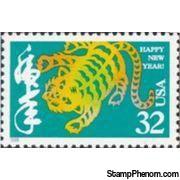 United States of America 1998 Lunar New Year - Year of the Tiger-Stamps-United States of America-Mint-StampPhenom