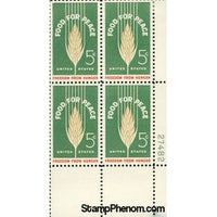 United States of America Freedom From Hunger Lot 2 , 4 stamps