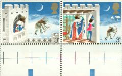 United Kingdom Christmas , 2 stamps