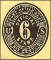 United States 1873 high, 6c black, 1873 - United States 1873 high, 6c black, 1873
