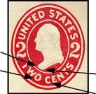 United States 1904 Die 1, Washington, 2c brown red, - United States 1904 Die 1, Washington, 2c brown red,