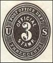 United States 1991 high, 3c black, - United States 1991 high, 3c black,