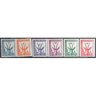 Upper Volta Antelopes, 6 stamps-Stamps-Upper Volta-StampPhenom