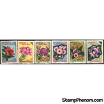 Upper Volta Flowers Lot 2 , 6 stamps