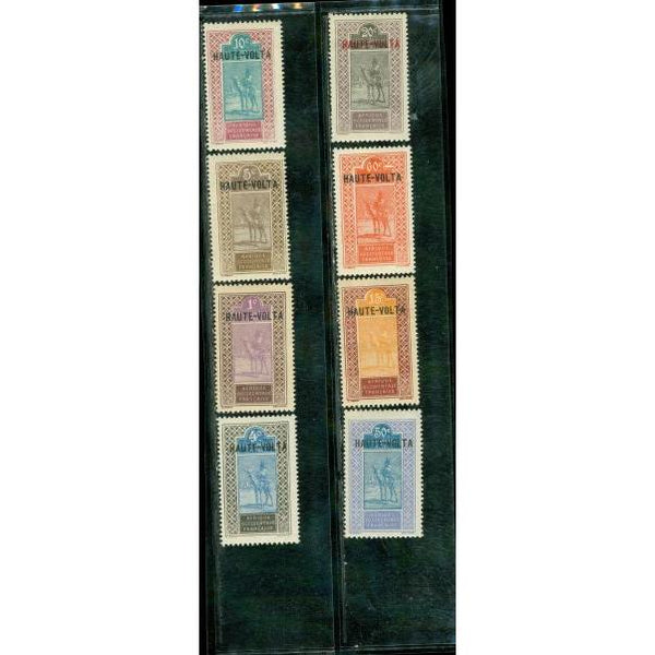 Upper Volta Camels , 8 stamps - Upper Volta Camels , 8 stamps