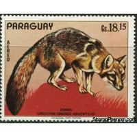 Paraguay 1972 Urocyon cinereo-argenteus