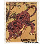 Paraguay 1972 Utamaro : Tiger (Panthera tigris)