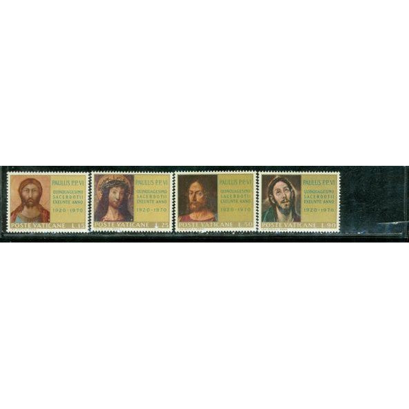 Vatican Christ , 4 stamps