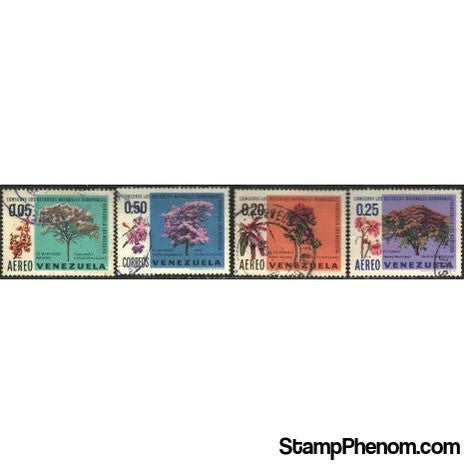 Venezuela Flowers , 4 stamps