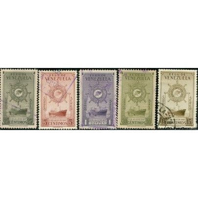 Venezuela Ships , 5 stamps